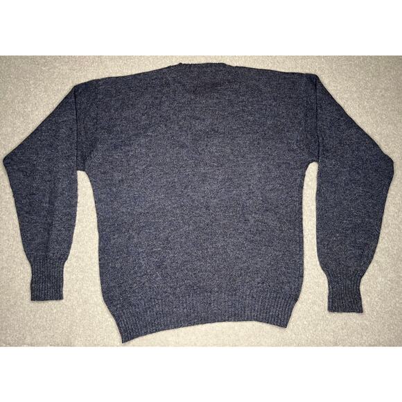 Pendleton men’s blue wool long sleeve pullover crew neck sweater XL - Picture 2 of 6